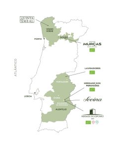 Map of Portugal