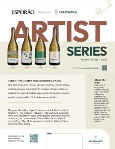 Esporão Artist Series Reserva White Vertical Pack